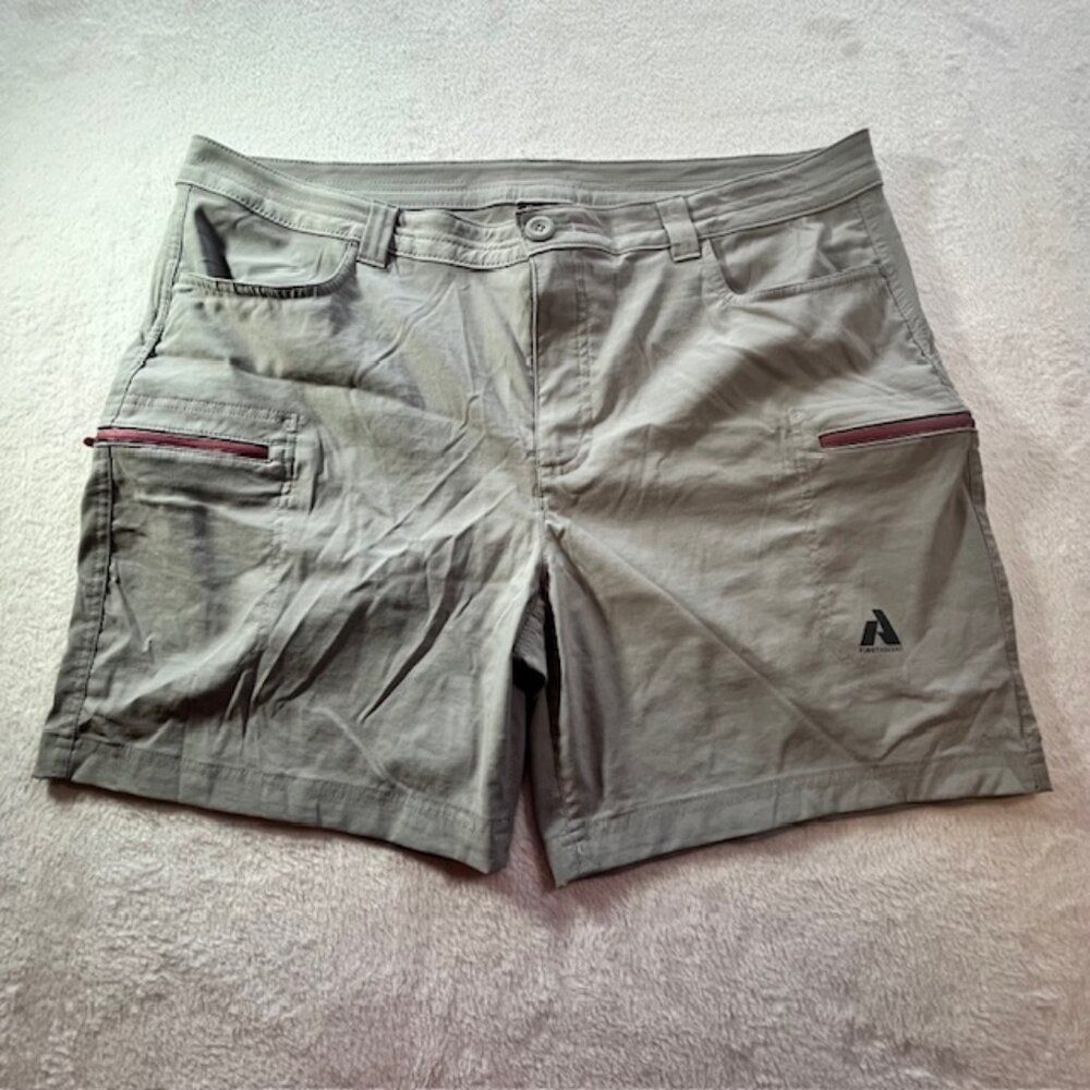 Eddie Bauer Plus Size Gray Performance Short- Size 18